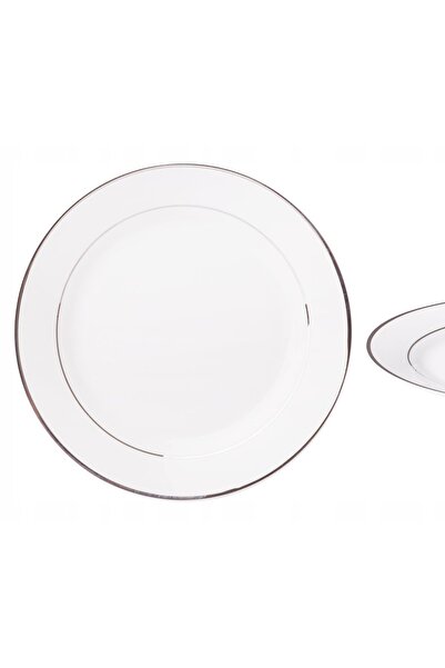 Other Ambition Round white porcelain dessert plate 16 cm