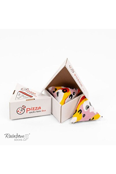 Other Șosete de pizza într-o cutie 1 pereche (capricciosa) Șosete de pizza într-o cutie 1 pereche (capricciosa) EU 41-46
