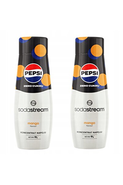 Other Set de 2 concentrate Sodastream 2x Pepsi Max Mango Zero Sugar Diet Syrups