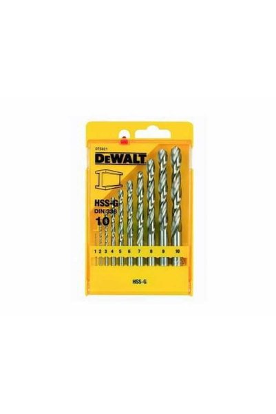 Other SET BURGHII DEWALT PENTRU METAL HSS-G 10 buc.
