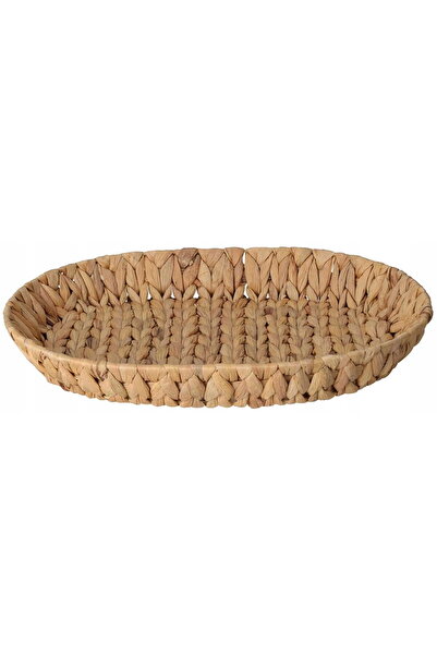 Other Oval woven basket 32x40x6cm beige