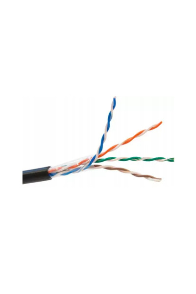 shumee Kabel UTP 4x2x0,5 kat. 6 KR5305 czarny, cum ar fi SecurityNET C&C Part...