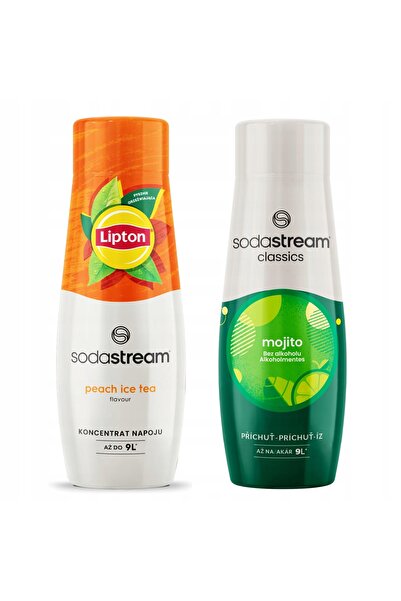 Other 2x Lipton Ice Tea cu sirop de piersici Sodastream + Mojito pentru satur...