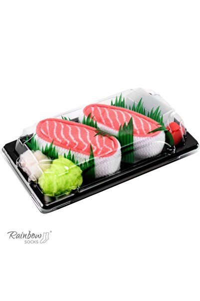 Other Șosete sushi 1 pereche nigiri somon Șosete sushi 1 pereche nigiri somon EU 41-46