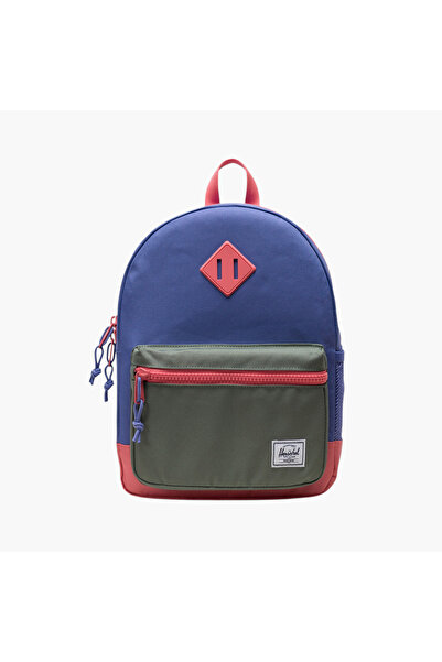 Herschel Supply Co. Herschel Supply Co Colourblock Backpack with Adjustable Straps and Zip Closure - 36x27x13 cms