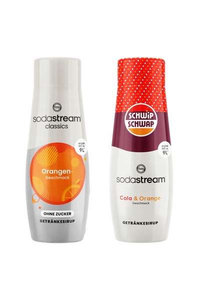 Other Siropuri SodaStream Portocale Zero Portocale Fără Zahăr + Shwip Shwap Cola Portocale