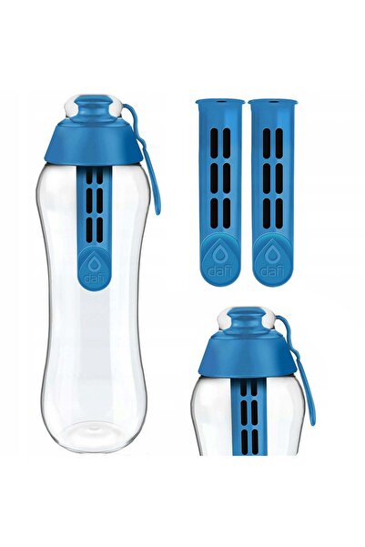 Other Butelka filtrująca do wody niebieska Dafi 0,7l + 2 filtri