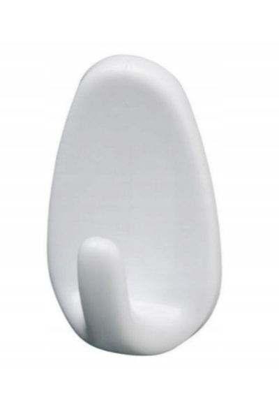 Other Cârlig autoadeziv pentru haine și prosoape, 3 buc., alb