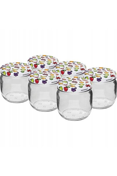 Other Borcan de sticlă cu capac filetat TO fi826 370ml 6 buc