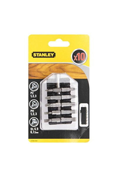 Stanley 9-piece bit set + holder