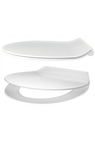 Other Capac de toaletă cu închidere silențioasă, alb, Formic