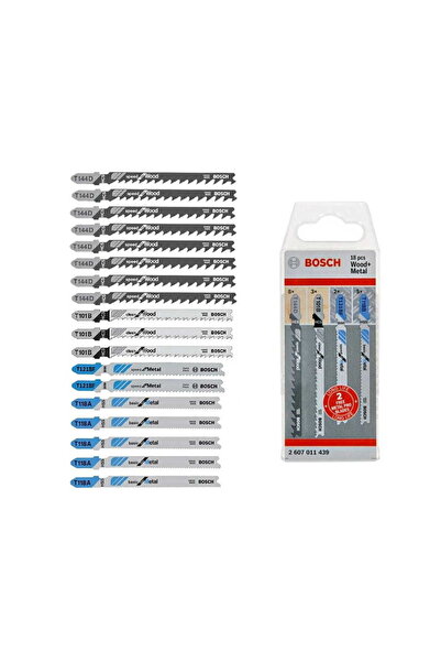 Bosch SET BRZE.T EUU LEMN/METAL 16+2 buc.