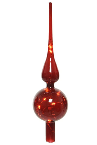 Other Top pentru brad de Crăciun cu LED-uri roșii, 32 cm