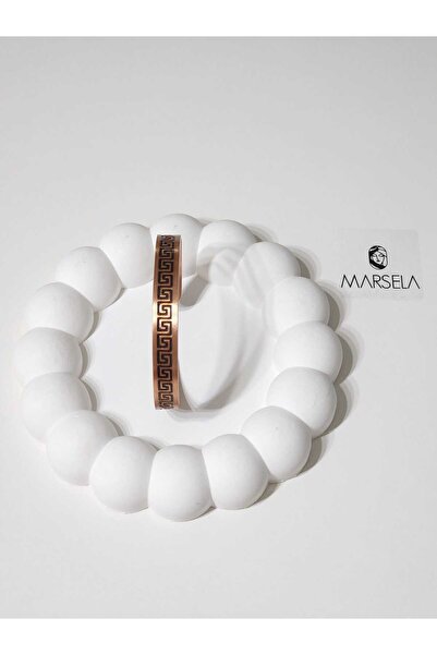 MORMAVİ Pure Copper Lucky Bracelet 100% Copper Snap-on Suitable for All Wrists