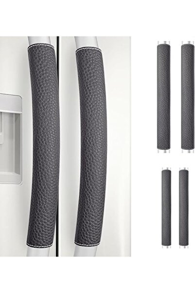 Arabest زوجان من أغطية مقابض أبواب الثلاجة، أغطية مقابض أبواب الفرن، أغطية مق...