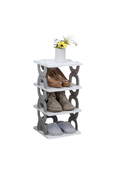 TodayShop Shoe Rack with 4 Shelves