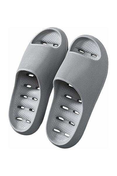AioTio Home Slippers Thick Sole Non-Slip Bathroom Slippers Female and Male Sh...