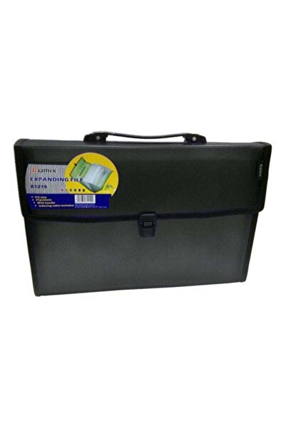 Comix Expanding File Black