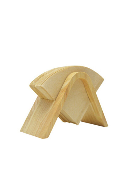 Arabest حامل فلتر قهوة خشبي، موزع ورق ترشيح القهوة، رف عرض وتخزين