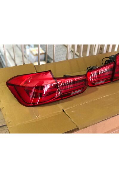 TİTANİKPARTS BMW 3 SERİSİ F30 MAKYAJSIZ UYUMLU LCI DİZAYN STOP TAKIMI SIFIR K...