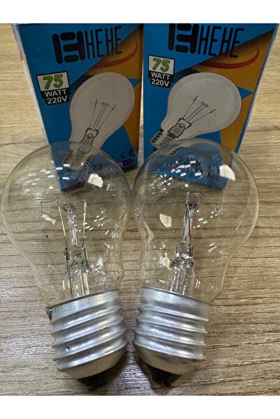 BATTON helojen ampul 75 Watt gün ışığı 2 li