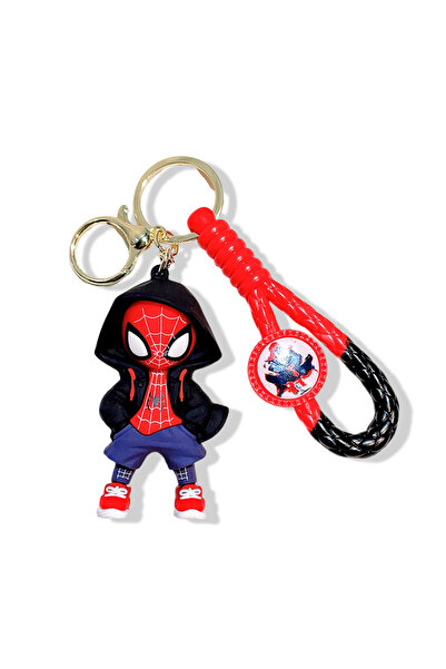 Miniso 6cm KC4267 Marvel Spider-Man Keychain – Official Avengers Hero Pendant...