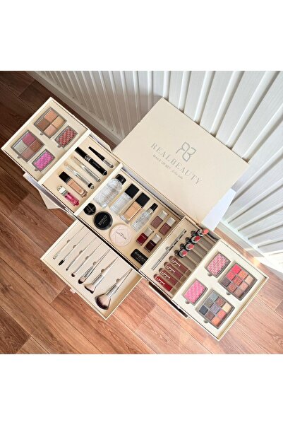 real beauty مجموعة مكياج متكاملة مكونة من 44 قطعة من ريل بيوتي