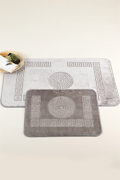 Bella Home Set de toaletă din 2 piese - Lavabil - Bază anti-alunecare