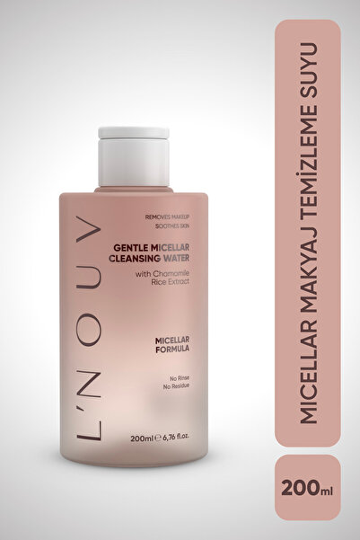 Micellar Makyaj Temizleme Suyu 200 ml | Tüm Ciltler İçin Nemlendirici, Yatıştırıcı, Besleyici Cilt Tonu Eşitleyici ve Aydınlatıcı