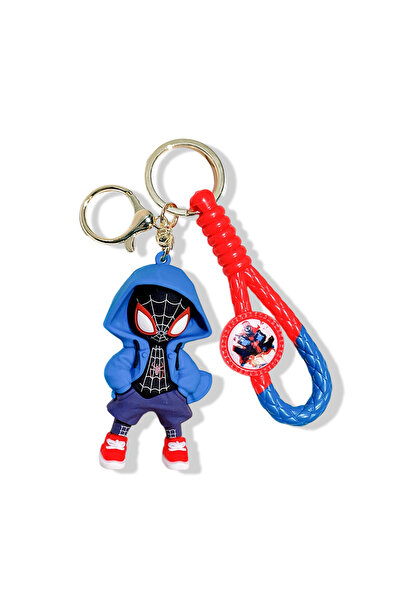 Miniso 6cm KC4269 Marvel Spider-Man Keychain – Official Avengers Hero Pendant...