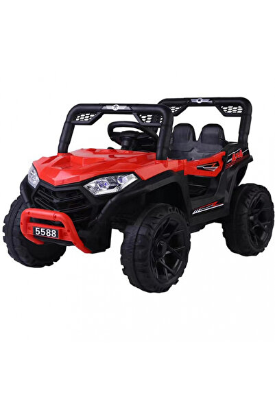 Nichiduta Masinuta electrica pentru copii 12V Off Road Race Red cu telecomanda 2.4G,faruri cu lumini