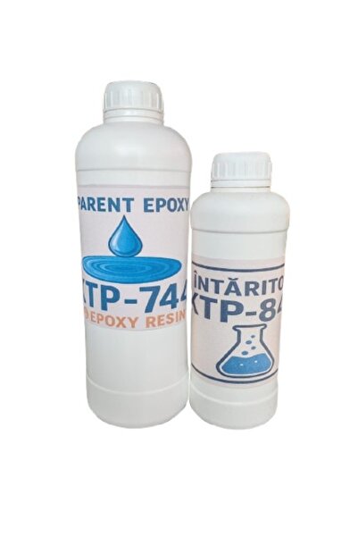 OEM Rasina epoxidica transparenta pentru blaturi de masa, tocatoare, brelocuri, ceasuri set 1.5 kg