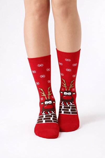 Mosaic Дълги чорапи с новогодишна тематика