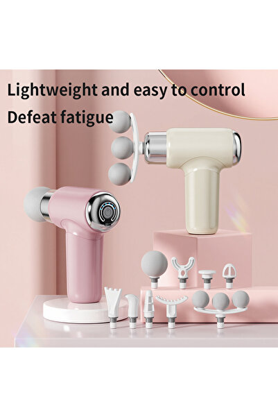 Denx 9-in-1 Fascial Massage Gun, Gun Muscle Massager Deep Tissue Massager Bod...