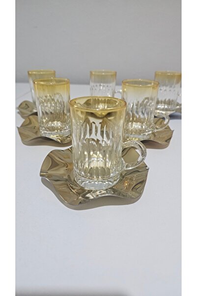 Keopsantique home Bal renkli 6 kişilik çay seti