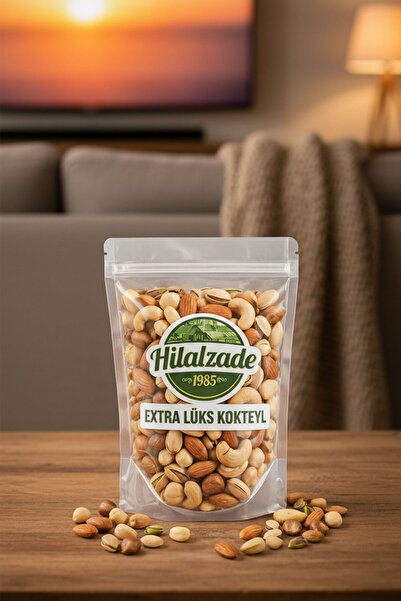 Hilalzade Extra Lüks Kokteyl Karışık Çerez Kuruyemiş 800 Gr