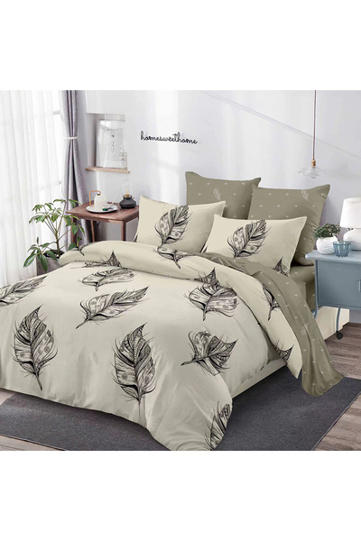 Pucioasa Bed linen for double bed 2 people Pucioasa, 6 pieces, Finet, DREAM-0307