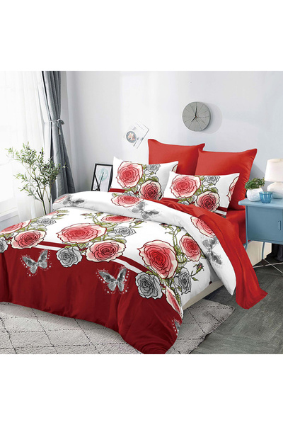 Pucioasa Bed linen for double bed 2 people Pucioasa, 6 pieces, Finet, DREAM-0331