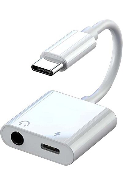 Shopi محول مونتاكي USB-C إلى مقبس سماعة رأس 3.5 ملم مع شحن سريع بتقنية PD - م...