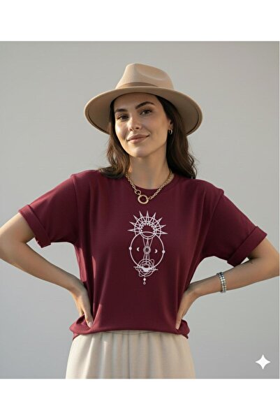 BW Bravely Wear Γυναικείο καλοκαιρινό μπλουζάκι με στάμπα TUTULMA