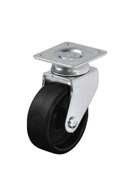 MegaVitrin Hts Furniture Wheel with Swivel Plate 49 mm Code 311 |   35 kg Cap...