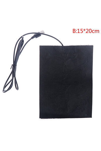 choice2 B 7 Size USB Warm Carbon Fiber Heated Pads Heated Jacket Coat Vest He...