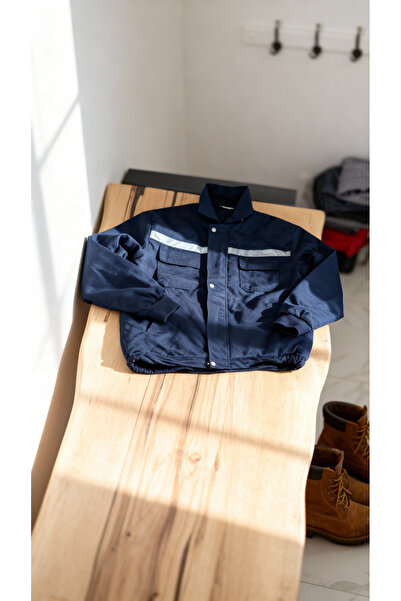 BİRMONT معطف جبردين أحمر عاكس للضوء