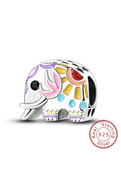 Choice KTC1461 Hot Sales 925 Sterling Silver Charms Beads Pendant Elephant Ca...