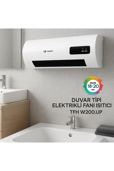ATLT ATLANTİS 2000W DUVAR TİPİ YATAY FANLI ISITICI KLİMA TİPİ 2 KADEMELİ
