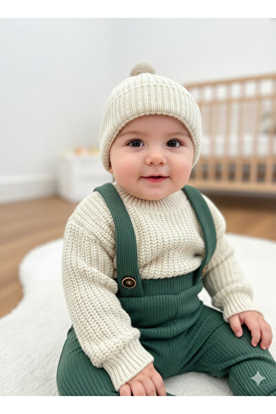 Little Baby مجموعة باديلي بيريلي حياكة مضلعة سالوبت