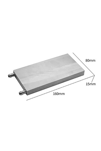 Choice 80X160mm Aluminum Water Cooling Block 80X160 80/125X250mm Server Miner...
