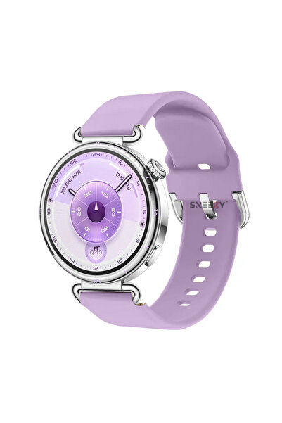 Sneezy حزام سيليكون ناعم من PureLux متوافق مع ساعة هواوي Watch GT6 مقاس 41 ملم