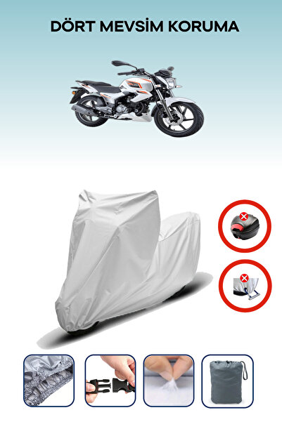 Breen Gray Rear Bag Lock Incompatible Rks Titanic 200 Compatible Motorcycle T...