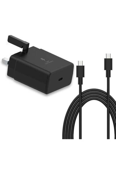 Shopi شاحن مونتاكي فائق السرعة بقوة 45 واط بمنفذ USB-C مع كابل من النوع C بطو...